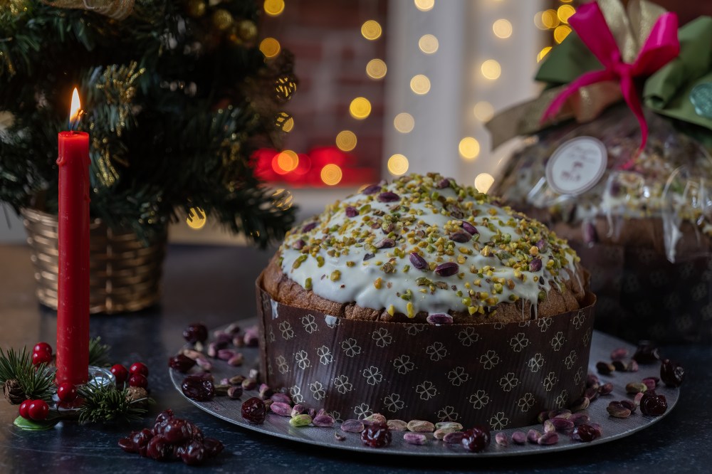 fotografia panettone